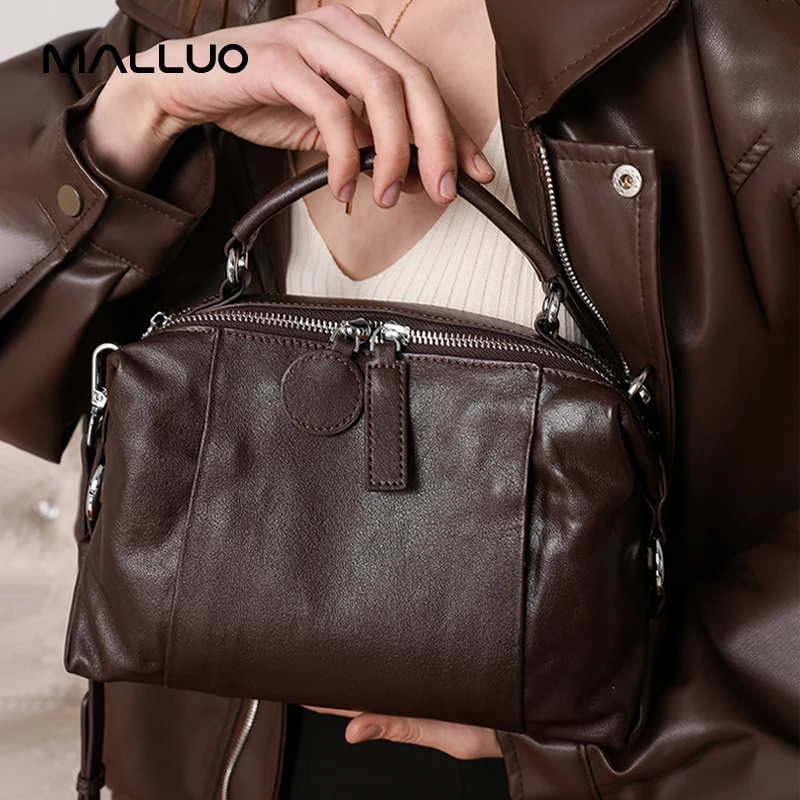 Luxury Bags Medium Size - Mulheres natural vaca couro genuíno sacos