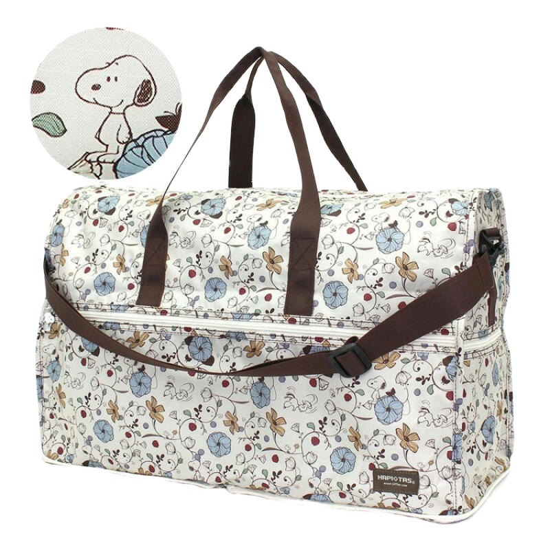 Weekender Bag Duffle - Bolsa de Viagem Snoopys Grande Capacidade