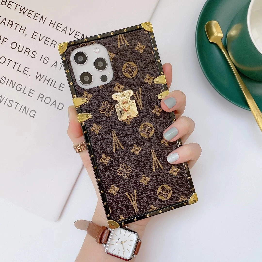 Luxury Bags Quotes - Moda quadrada capa de telefone de