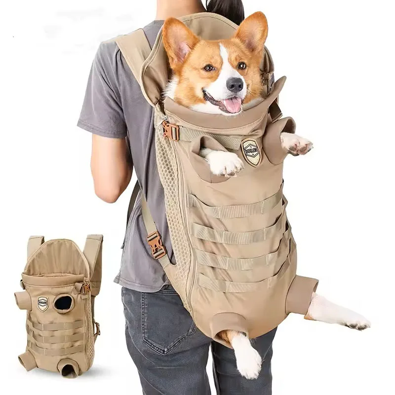 Luxury Bags Medium Size - Mochila de Transporte para Cães de