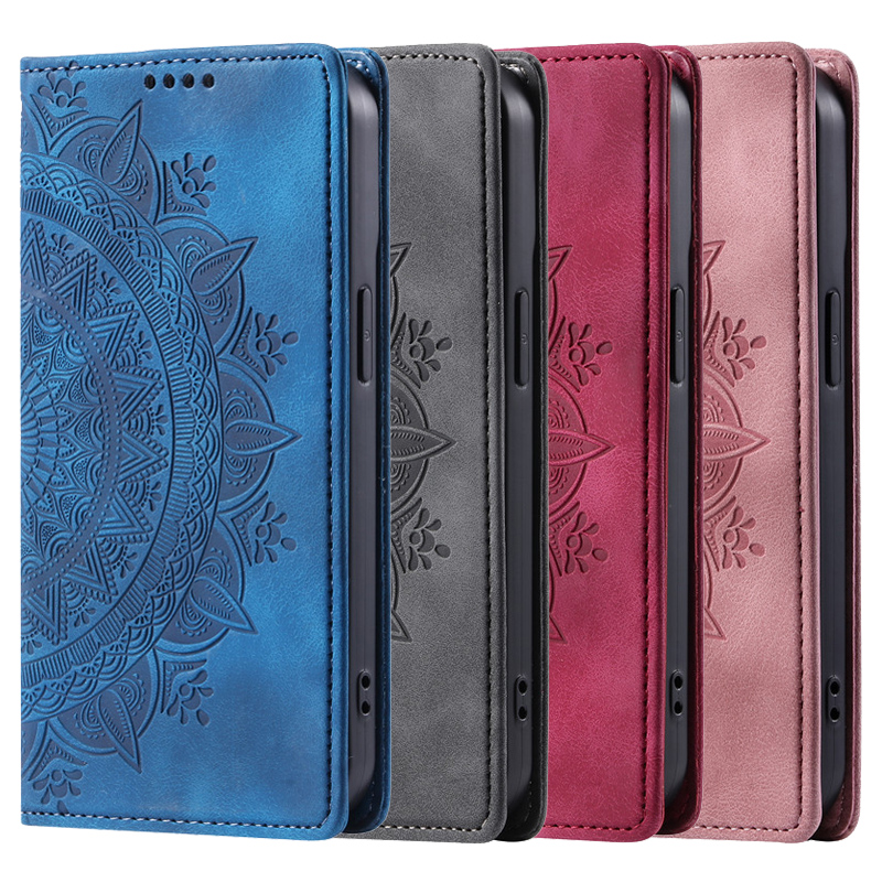 Luxury Bags Kl - Capa Flip de Couro Totems para