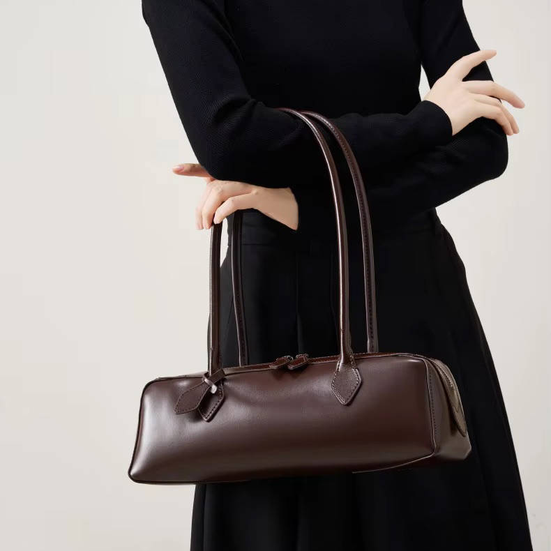 Luxury Bags In Sale - Bolsa de Couro Genuíno Feminina de