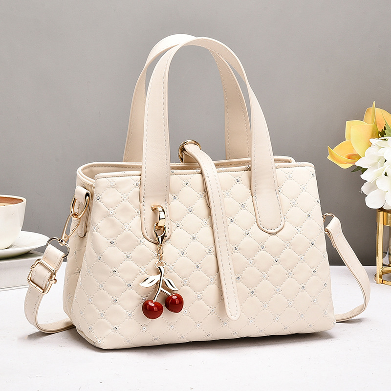 Tote Bag Leather Monogram - Nova Bolsa Feminina de Ombro, Tote