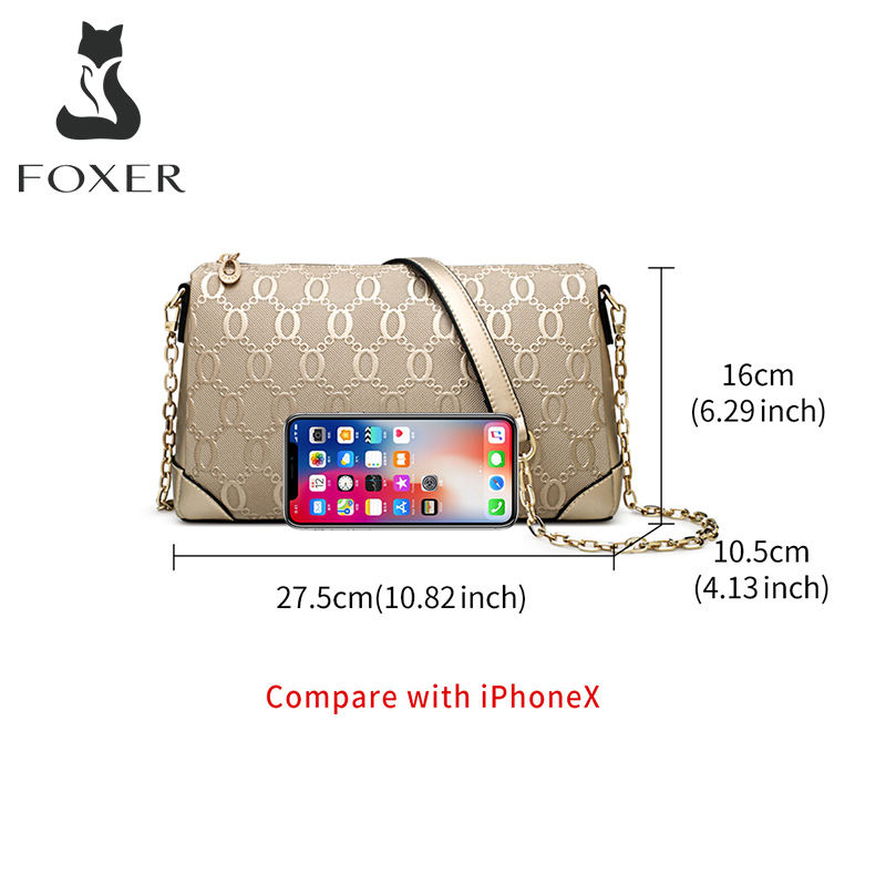 Bolsa Transversal Feminina FOX - Luxury Bags For Summer avaliação e preço