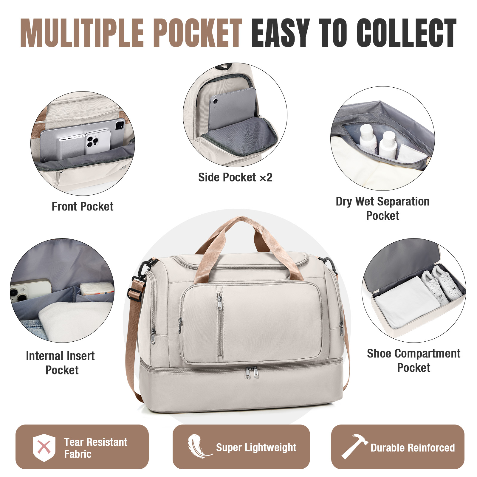 Bolsas de viagem para itens pe - Weekender Bag Duffle avaliação e preço