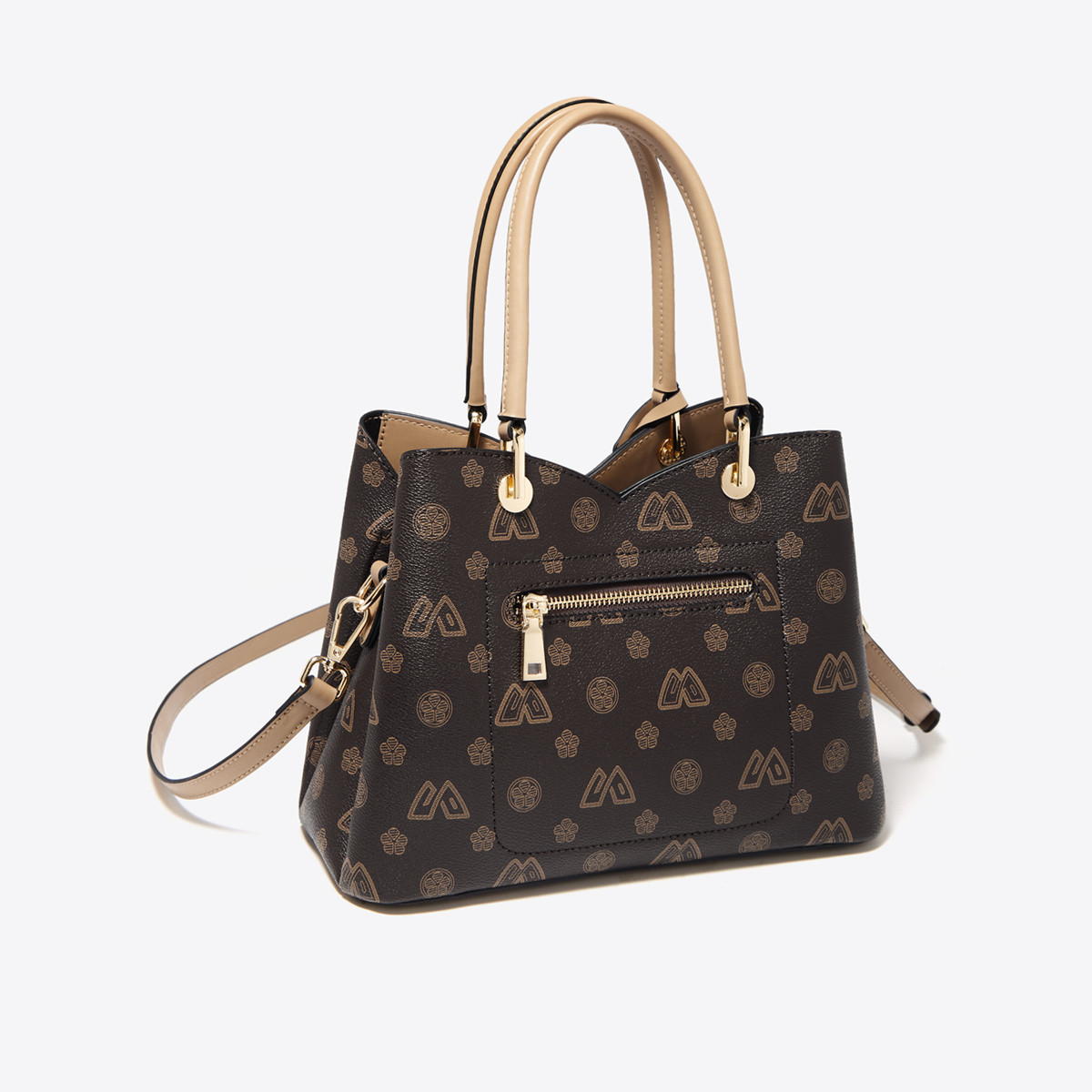 Bolsa de Ombro Feminina SAFIYA - Tote Bag Leather Monogram avaliação e preço