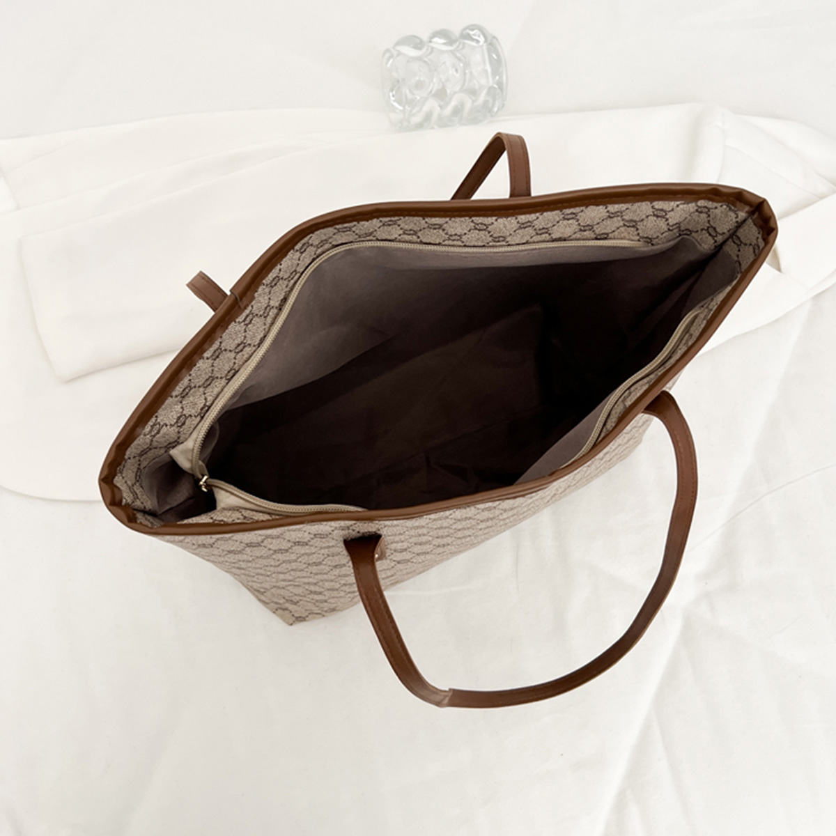 Bolsa de Ombro Vintage de Luxo - Tote Bag Leather Monogram avaliação e preço