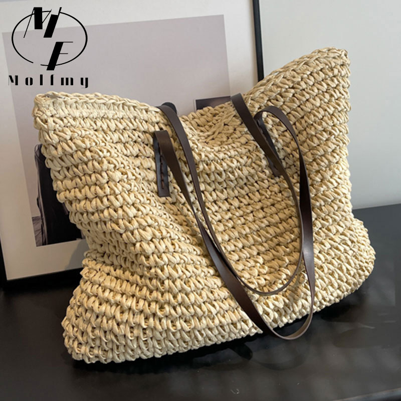 Bolsas Tote de Palha Trançada, - Luxury Bags For Summer avaliação e preço