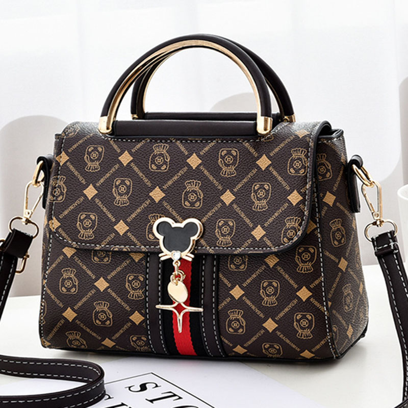 Nova Bolsa de Ombro Feminina,  - Tote Bag Leather Monogram avaliação e preço