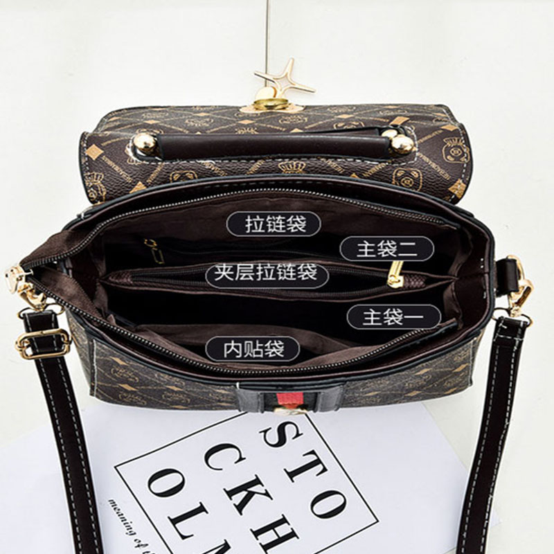 Nova Bolsa de Ombro Feminina,  - Tote Bag Leather Monogram avaliação e preço