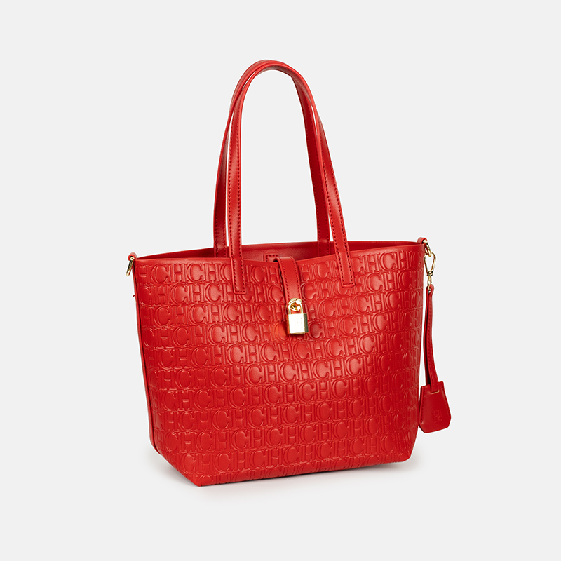 Bolsa Tote CH com Monograma em - Tote Bag Leather Monogram avaliação e preço