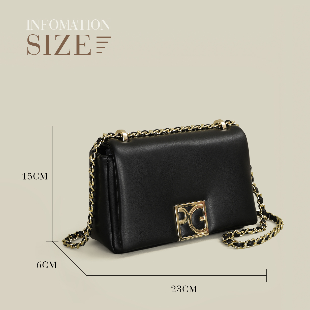 Bolsa Feminina PG de Luxo Casu - Luxury Bags In Sale avaliação e preço