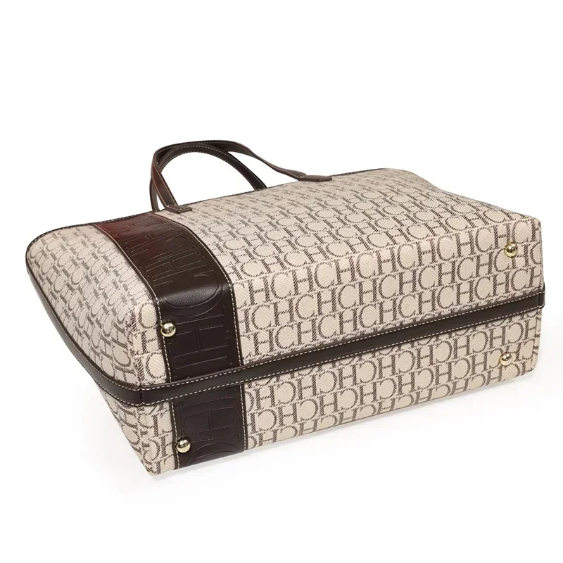 Bolsa Tote CH com Estampa Mono - Tote Bag Leather Monogram avaliação e preço