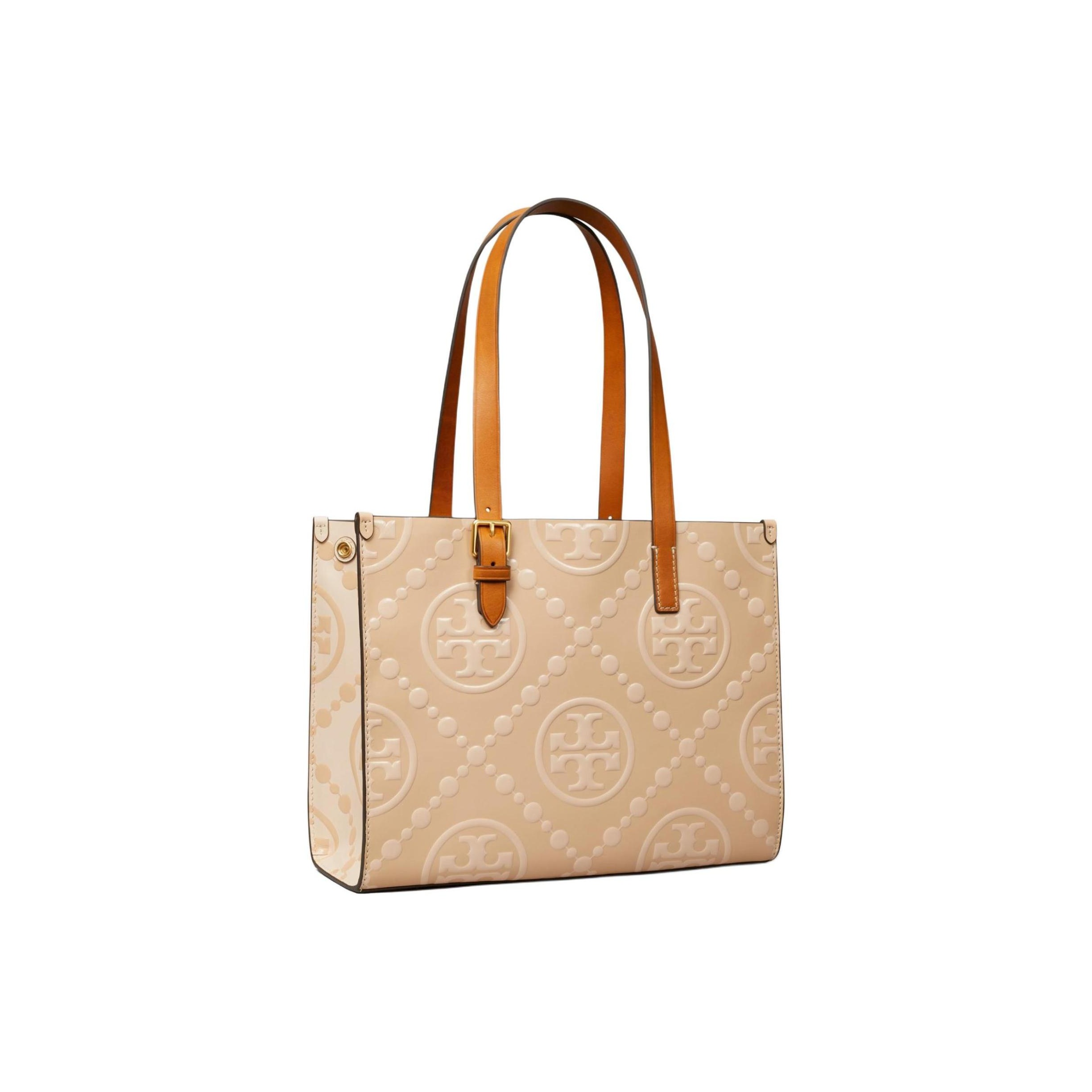 TORY BURCH Bolsa Tote de Couro - Tote Bag Leather Monogram avaliação e preço