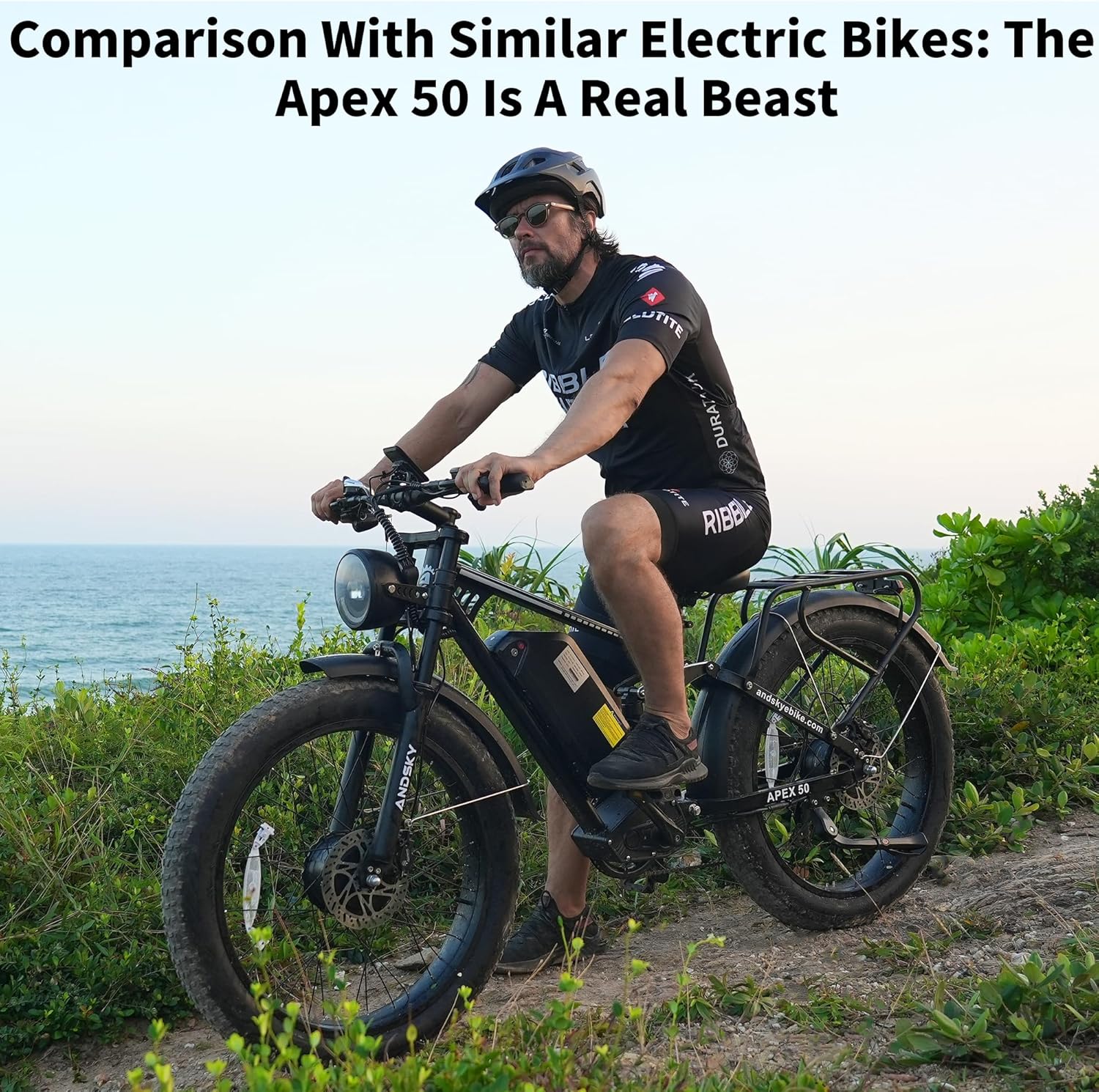 Bicicleta Elétrica ANDSKY Apex - Luxury Bags In Sale avaliação e preço