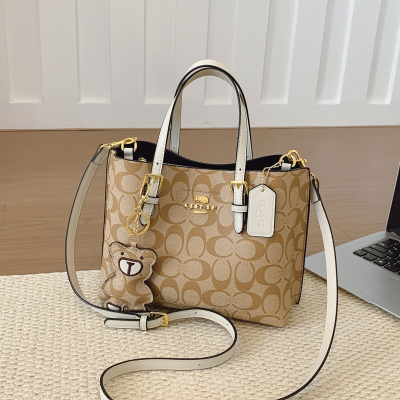 Bolsa Tote Elegante com Monogr - Tote Bag Leather Monogram avaliação e preço
