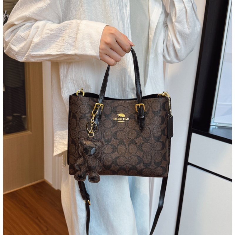 Bolsa Tote Elegante com Monogr - Tote Bag Leather Monogram avaliação e preço