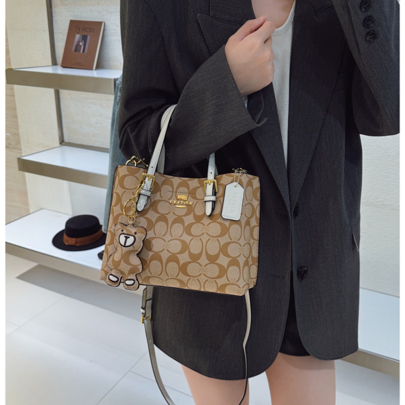 Bolsa Tote Elegante com Monogr - Tote Bag Leather Monogram avaliação e preço