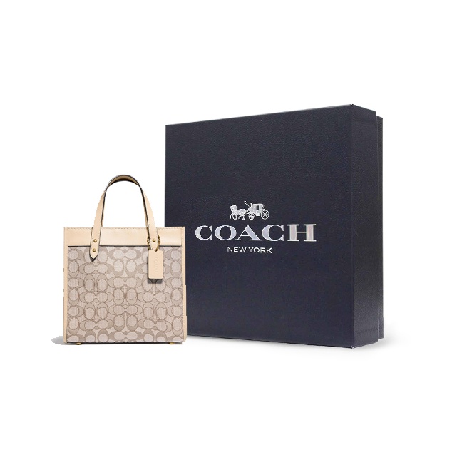 Bolsa Tote COACH em Tecido Fie - Tote Bag Leather Monogram avaliação e preço