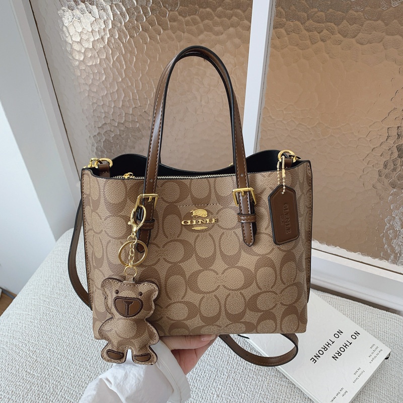Bolsa Tote Elegante com Monogr - Tote Bag Leather Monogram avaliação e preço