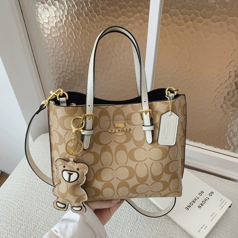 Bolsa Tote Elegante com Monogr - Tote Bag Leather Monogram avaliação e preço